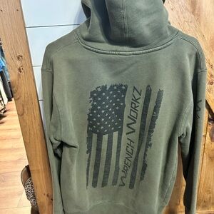 Wrench Workz Green Hoodie